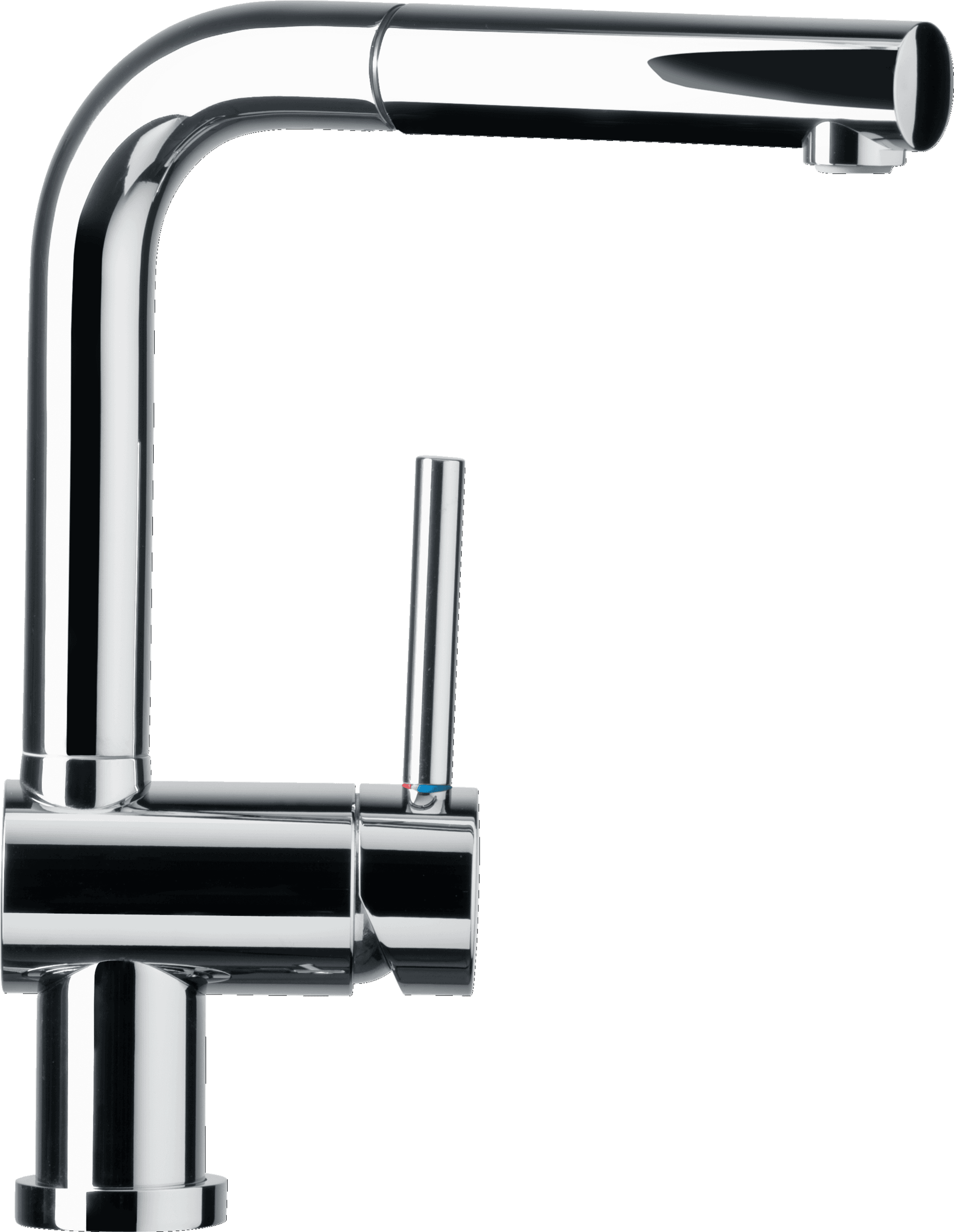 СМЕСИТЕЛ SCHOCK Piega Pull-out Chrome - Мостра