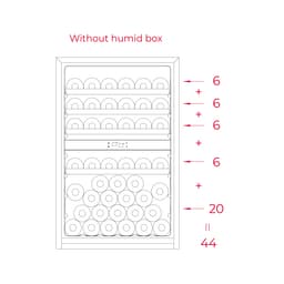 Виноохладител TEKA Sommelier RVI 20046 GBK - Лоша опаковка thumbnail 9